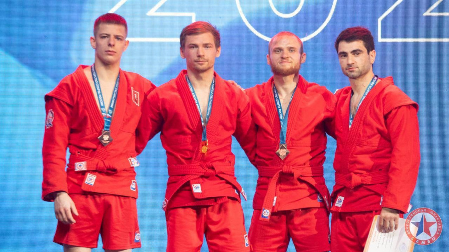 Кубанские самбисты завоевали семь медалей на чемпионате России