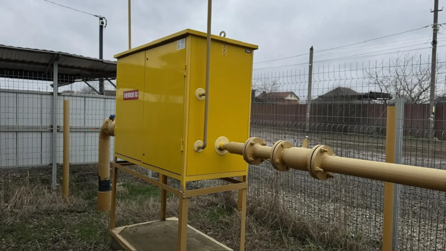 В станице Плоской Новопокровского района подключили газ