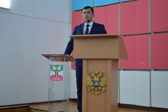 Алексей Беликов вступил в должность главы Щербиновского района