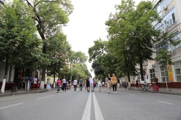 Возможность создания пешеходного квартала в центре Краснодара проработают к весне 2021 года