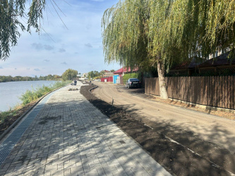 В Выселковском районе благоустроили территории возле реки В Выселковском районе благоустроили территории возле реки