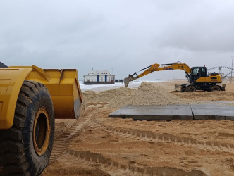 Роспотребнадзор взял 27 проб песка на восстановленном участке пляжа в Анапе