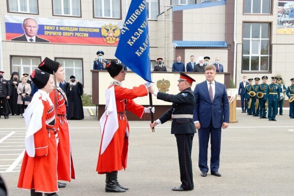 Казачьи кадетские корпуса Кубани третий год подряд становятся лучшими в стране
