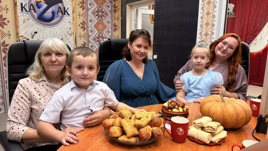 Семья Горбачевых из Кавказского района