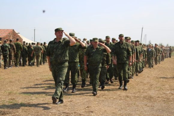 Казаки Краснодара провели военно-полевые сборы в 12-й раз.