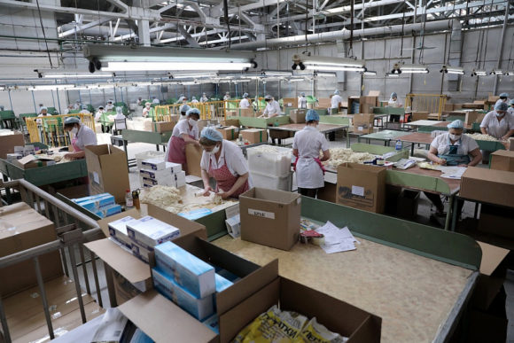 Армавирский завод производит более 30 тысяч пар перчаток в сутки