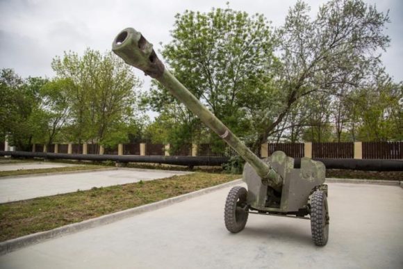 Парк военной техники в Анапе пополнили новые экспонаты