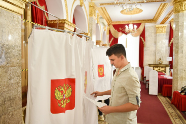 Явка избирателей в первый день голосования в Краснодарском крае составила 30,2% Явка избирателей в первый день голосования в Краснодарском крае составила 30,2%