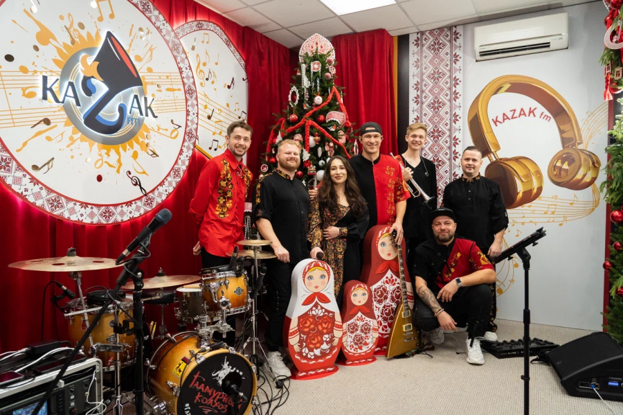 Новогодний концерт на КАЗАК FM