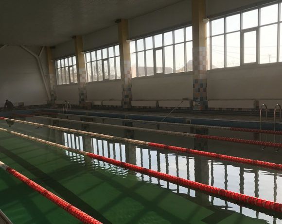 До конца года в Динском районе завершат строительство плавательного бассейна
