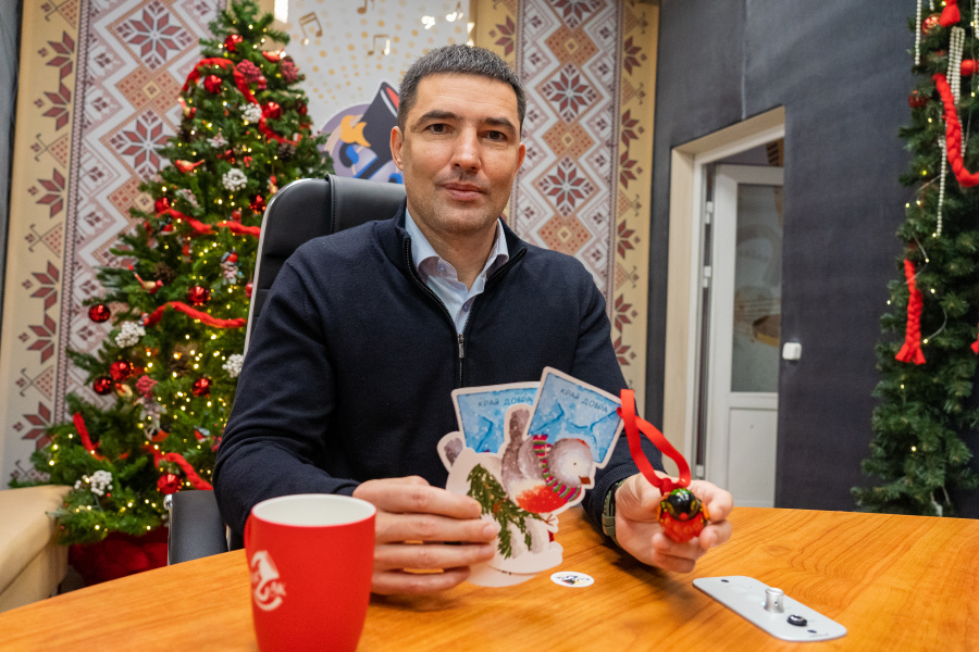 Министр физической культуры и спорта Краснодарского края Серафим Тимченко принял участие в новогодней акции «Я верю в чудо»