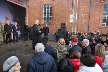 В Армавире прошла акция в поддержку Армянской Апостольской Церкви