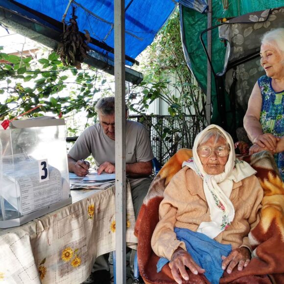 Самая пожилая жительница Кубани приняла участие в голосовании