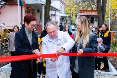 Реабилитационную площадку для детей открыли в Краснодаре Реабилитационную площадку для детей открыли в Краснодаре