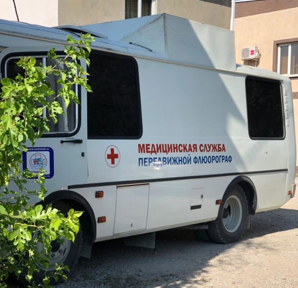 Для жителей Крымского района организована работа мобильной медицинской бригады