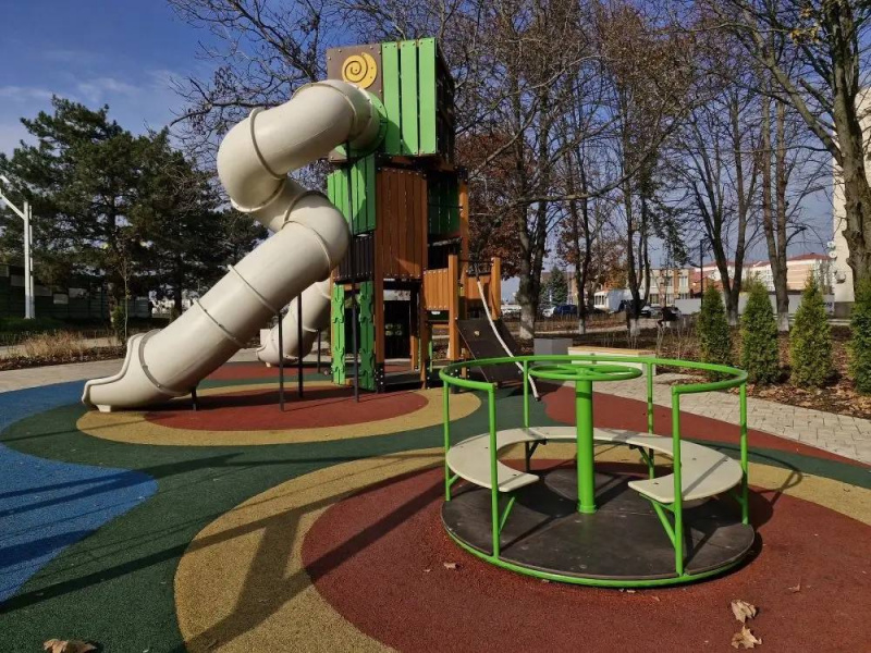 В станице Динской появилась новая зона отдыха