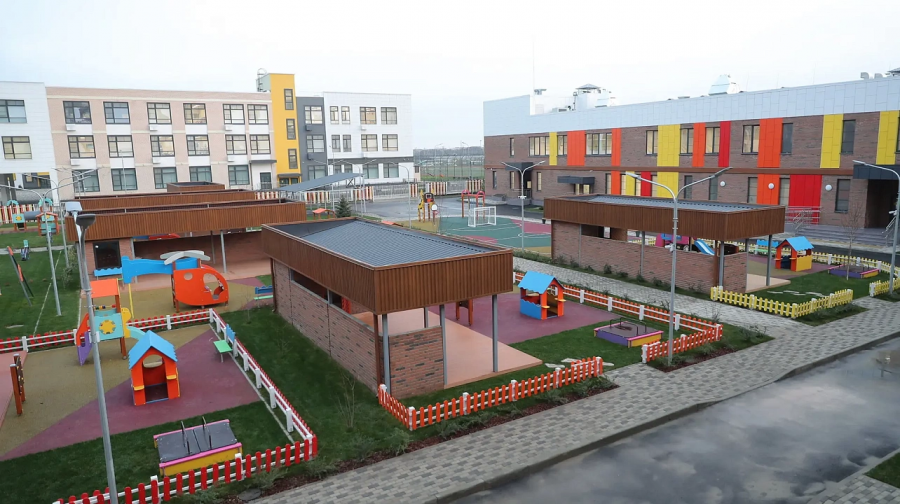 В Краснодаре завершили строительство самого большого в городе детского сада