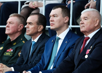 Михаил Дегтярев и Вениамин Кондратьев приняли участие в праздничном мероприятии в честь 20-летия федеральной базы «Юг Спорт» в Сочи