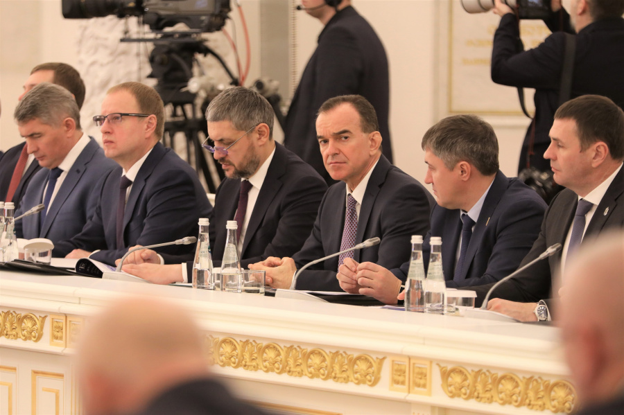 Вениамин Кондратьев принял участие в заседании Государственного совета