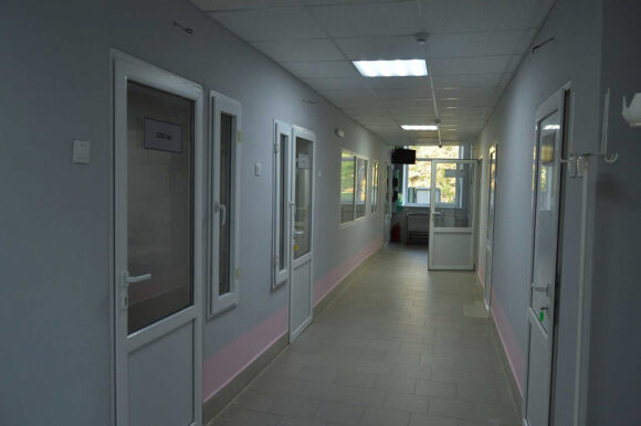 В Щербиновском районе капитально отремонтировали инфекционное отделение ЦРБ