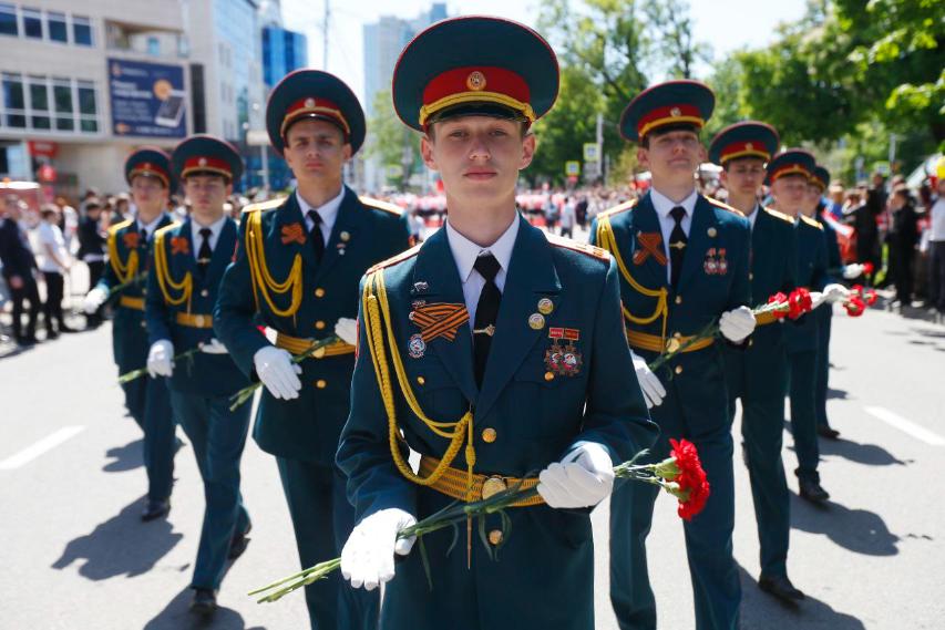 Как отметили День Великой Победы в Краснодаре