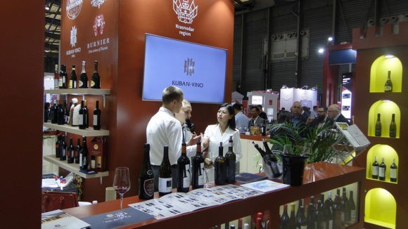 Кубанские вина были впервые представлены на международной выставке в Шанхае