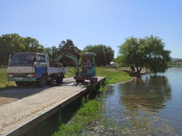 На городском озере Горячего Ключа вновь откроют лодочную станцию