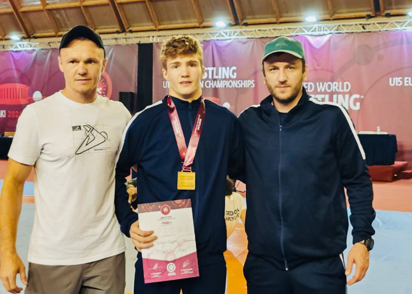 Спортсмен из Анапы стал чемпионом Европы по вольной борьбе