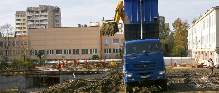 В Сочи стартовало строительство корпуса начальных классов на 400 мест