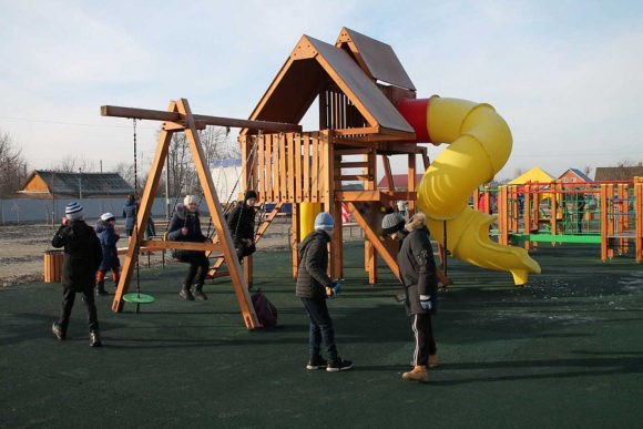 В Брюховецком районе планируют благоустроить 7 парковых зон