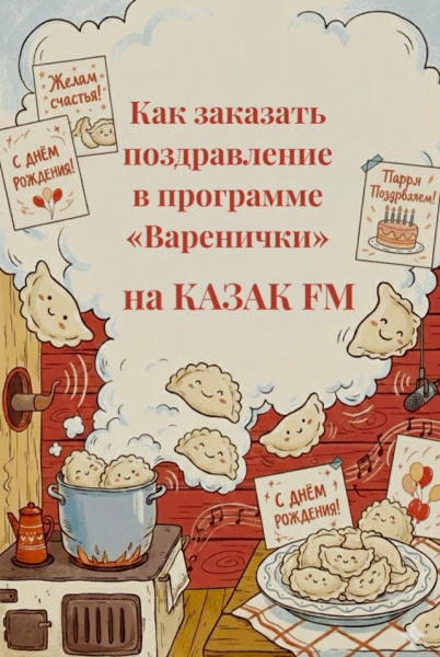 Как заказать поздравление в программе «Варенички»?