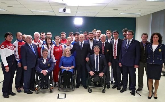 Кубанские паралимпийцы приняли участие во встрече с Президентом РФ