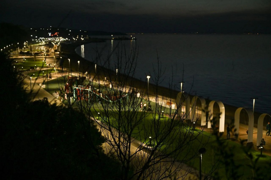 В Темрюкском районе завершили благоустройство набережной
