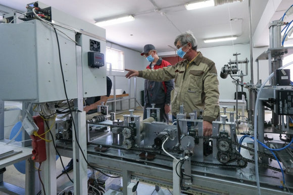 В крае запустят первую в России производственную линию по изготовлению медицинских масок