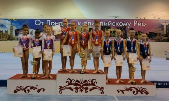Кубанские гимнастки завоевали серебряные медали на Спартакиаде учащихся России