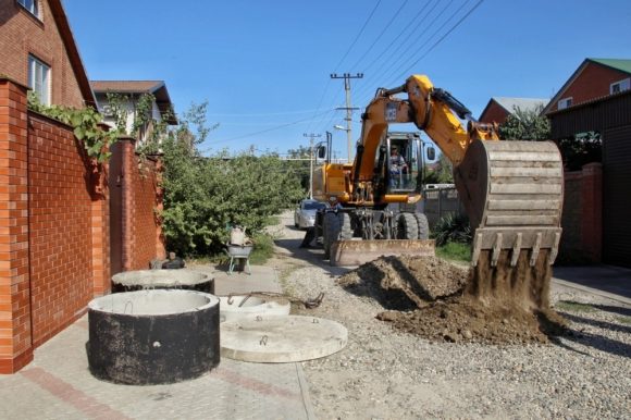 Из-за строительства канализации в Краснодаре закроют проезд