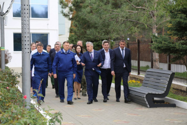 В Анапе провели прием бойцов специальной военной операции и членов их семей