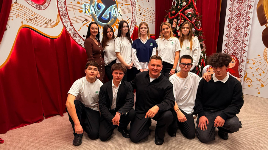 На КАЗАК FM побывали краснодарские школьники 