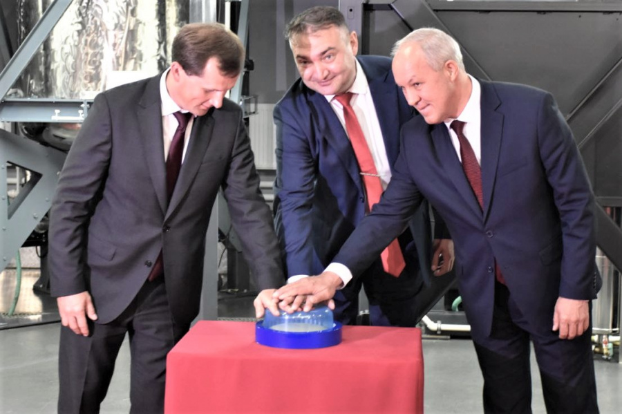 В Мостовском районе открыли завод по производству биоудобрений