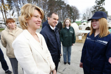 Оксана Лут и Вениамин Кондратьев оценили учебно-опытное хозяйство Кубанского государственного аграрного университета