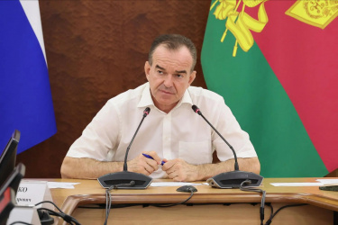 Губернатор Кубани потребовал завершить стройки и ремонты по национальным проектам до 1 ноября
