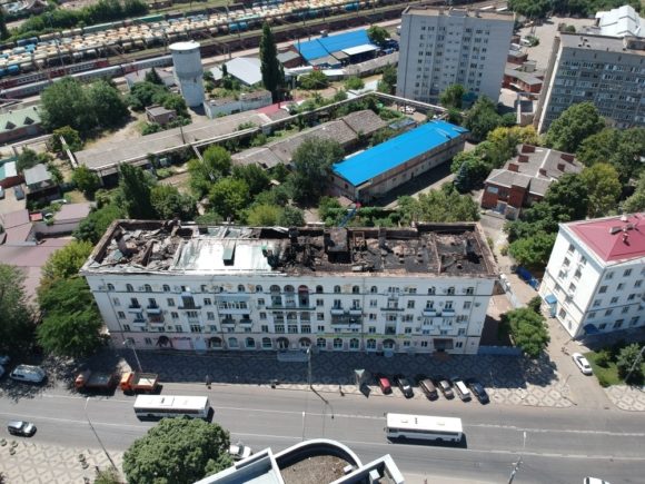С 9 июля жильцы пострадавших от пожара домов по ул. Мира и по ул. Коммунаров начнут получать соцвыплаты