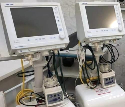 Центральная больница Горячего Ключа получила 2 аппарата ИВЛ новейшего поколения