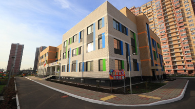 В Краснодаре открыли новый детский сад на улице Героя Владислава Посадского  