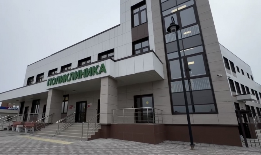 В Староминском и Кущевском районах возводят детские поликлиники