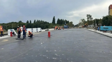 Автомобильное движение по двум полосам на Фадеевском путепроводе в Краснодаре запустят в сентябре