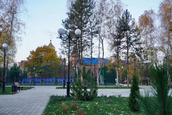 В Краснодаре благоустроили сквер 75-летия Великой Победы