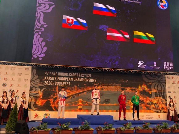 Сочинский каратист завоевал золотую медаль первенства Европы