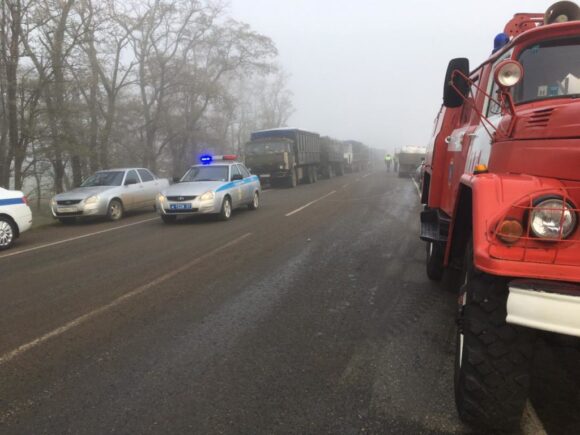 При необходимости пострадавших в ДТП в Выселковском районе доставят в краевую больницу