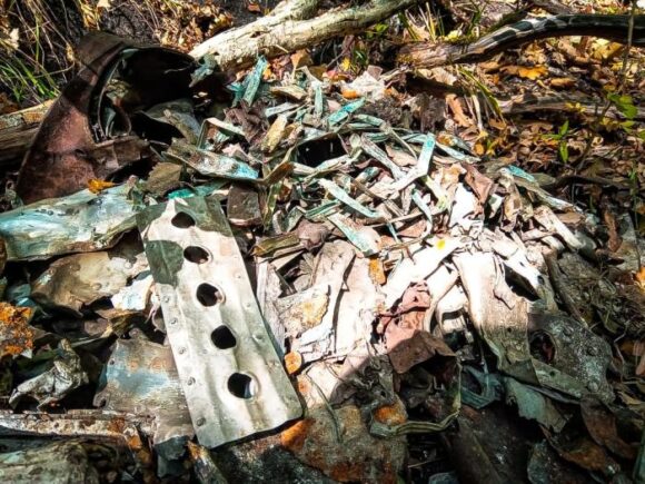 На территории Анапы найдены обломки самолета времен Великой Отечественной войны